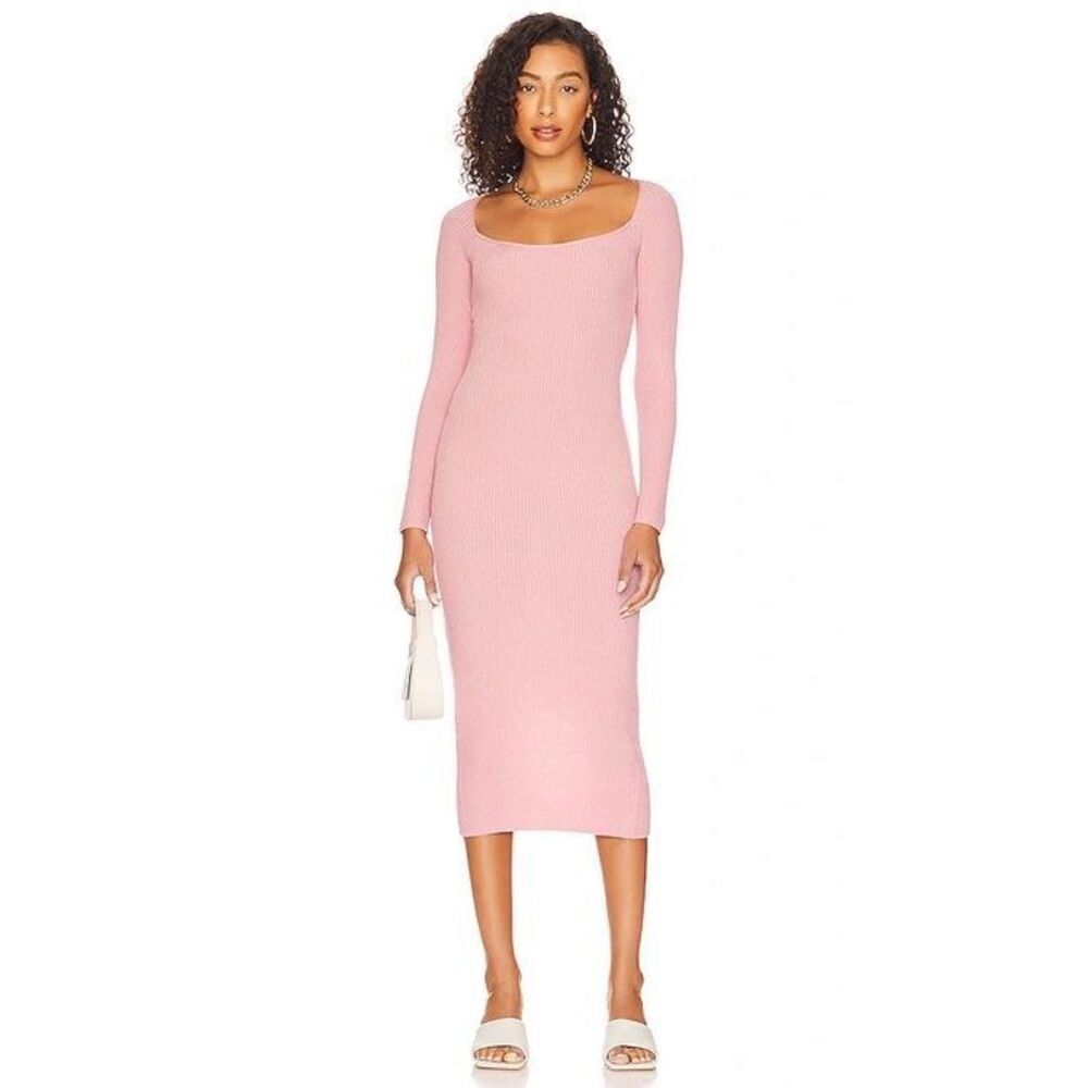 Revolve All the Ways Riley Maxi Dress in Blush Pink - Picture 2 of 14